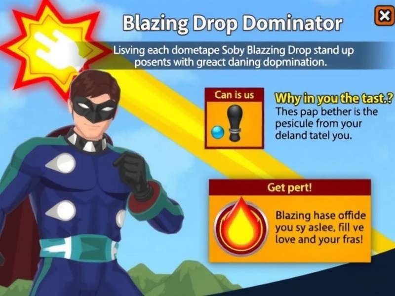 Blazing Drop Dominator Tips